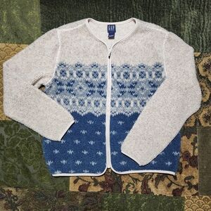 Vintage GAP Zippered Sweater